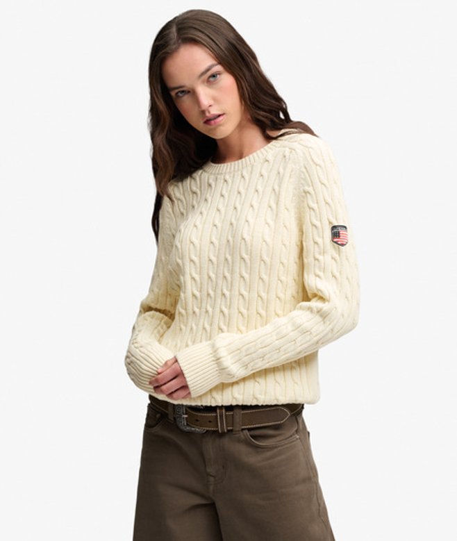 Slouchy Kabeltrui