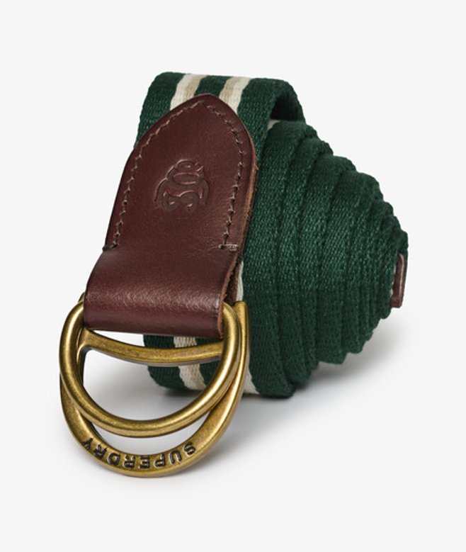 Heritage Stripe Webbing Riem Normale Pasvorm