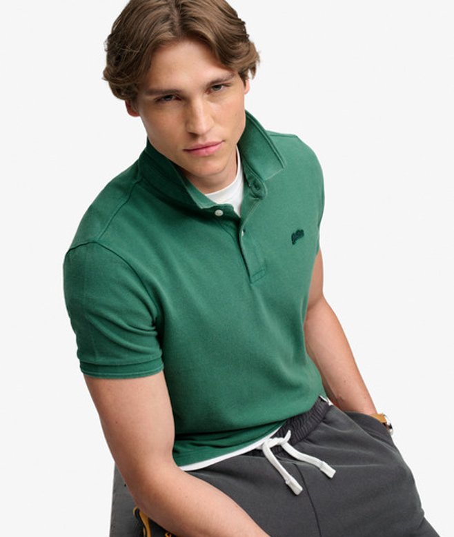 Classic Pique Poloshirt Relaxed Pasvorm