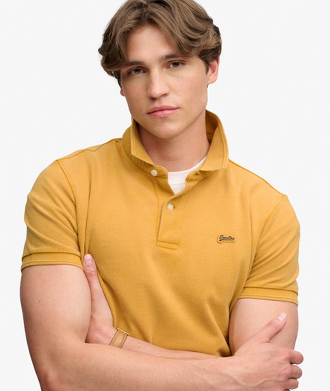 Classic Pique Poloshirt Relaxed Pasvorm