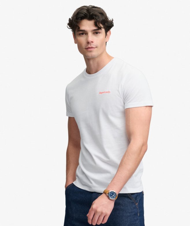 Essential Company Logo Geborduurd T-shirt