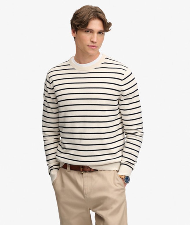 The Merchant Store Bretonse Trui Relaxed Pasvorm