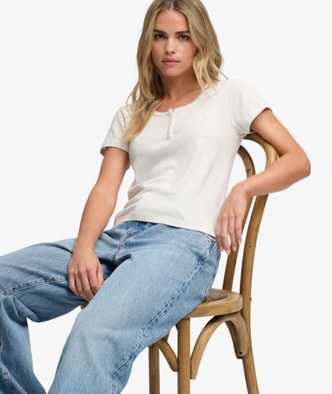 Athletic Essentials T-shirt met Slanke Pasvorm