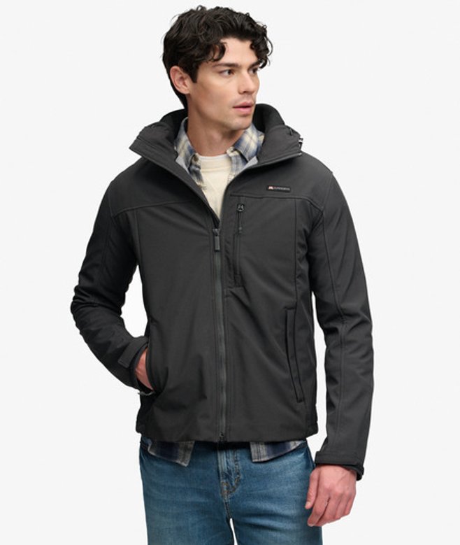 Hooded Soft Shell Trekker Jas