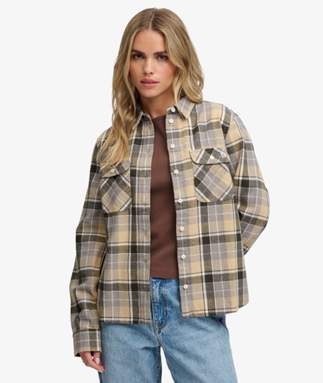 Lumberjack Geruite Flanellen Overhemd