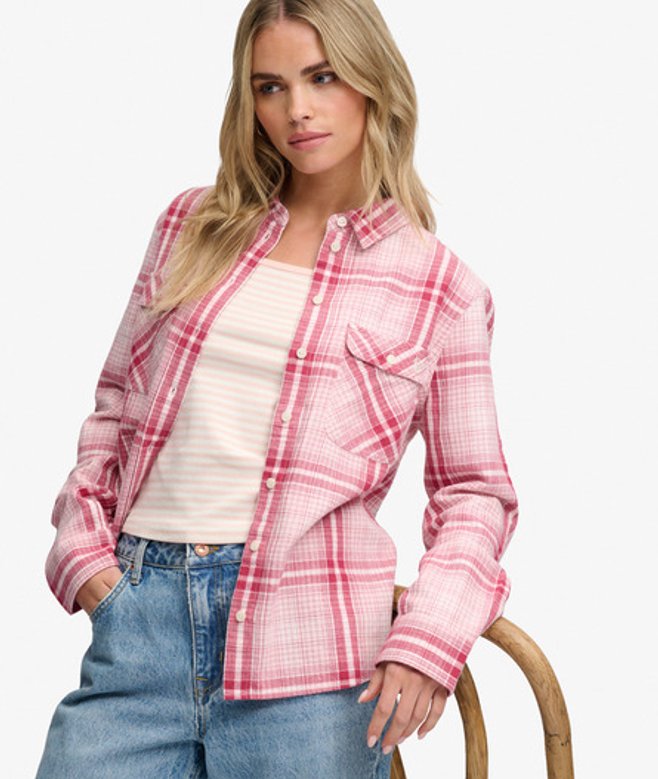 Lumberjack Geruite Flanellen Overhemd