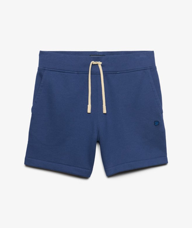 Superdry Herren Monogram Shorts mit Lockerer Passform Blue - Größe: XL