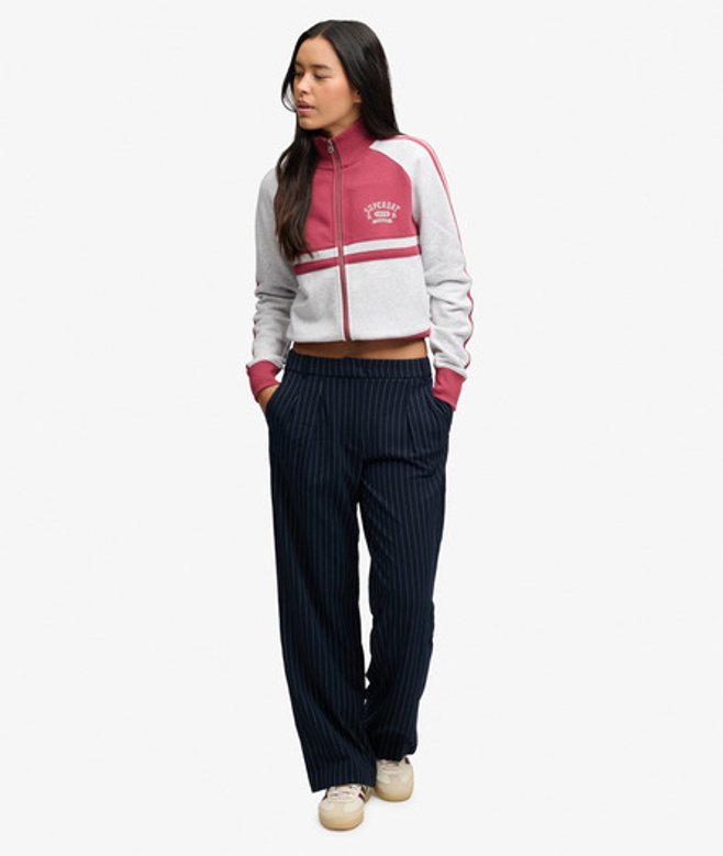 Pinstripe Broek met Normale Pasvorm