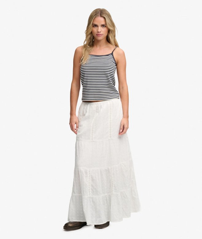 Gelaagde Maxi Rok