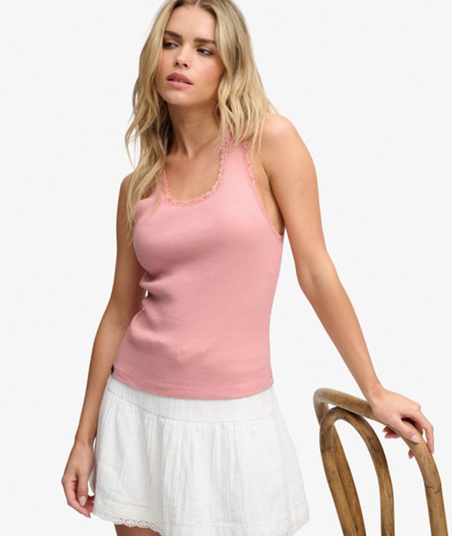 Vintage Kanten Top