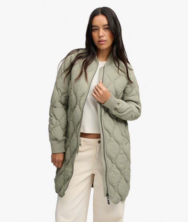 Lange Onion Quilt Liner Jas