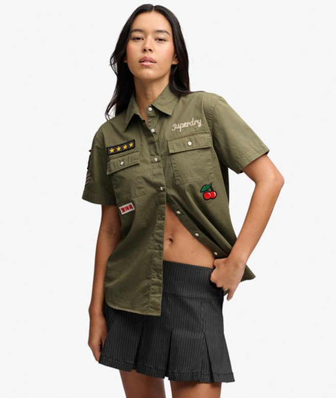 Kortmouw Scout-shirt Relaxed Pasvorm