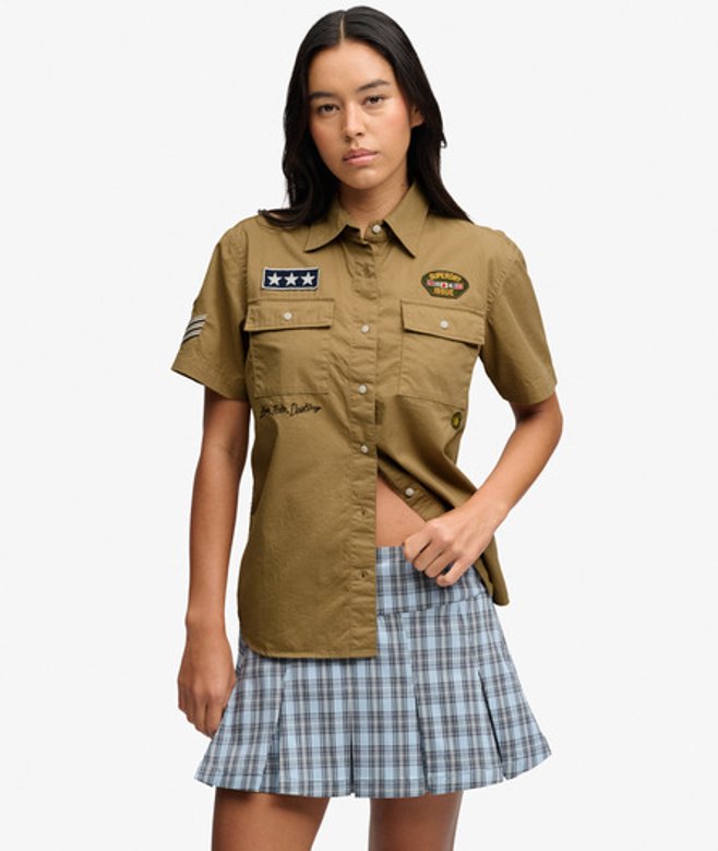Kortmouw Scout-shirt Relaxed Pasvorm