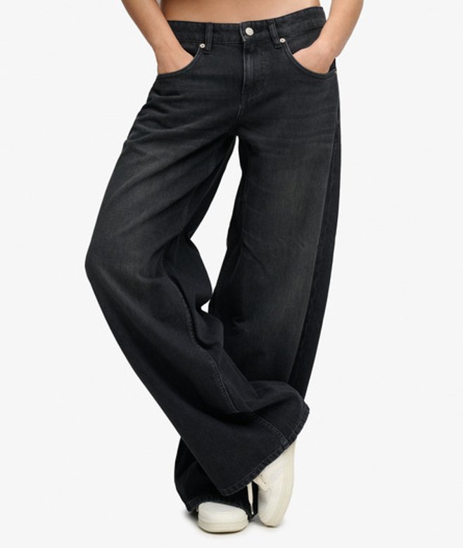 Mid Rise Baggy Jeans