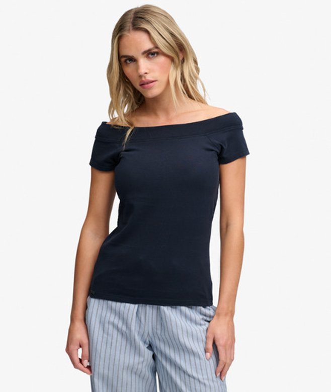 Athletic Essentials Off-shoulder Top