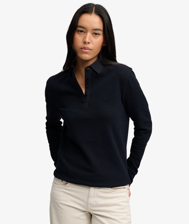 Classic Rugby Top Oversized Pasvorm