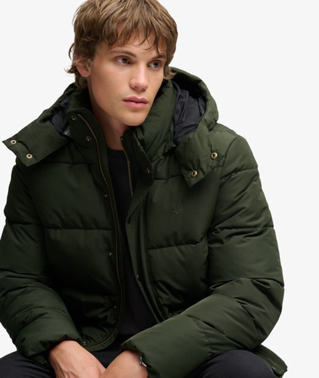 Premium Puffer Jas Met Capuchon
