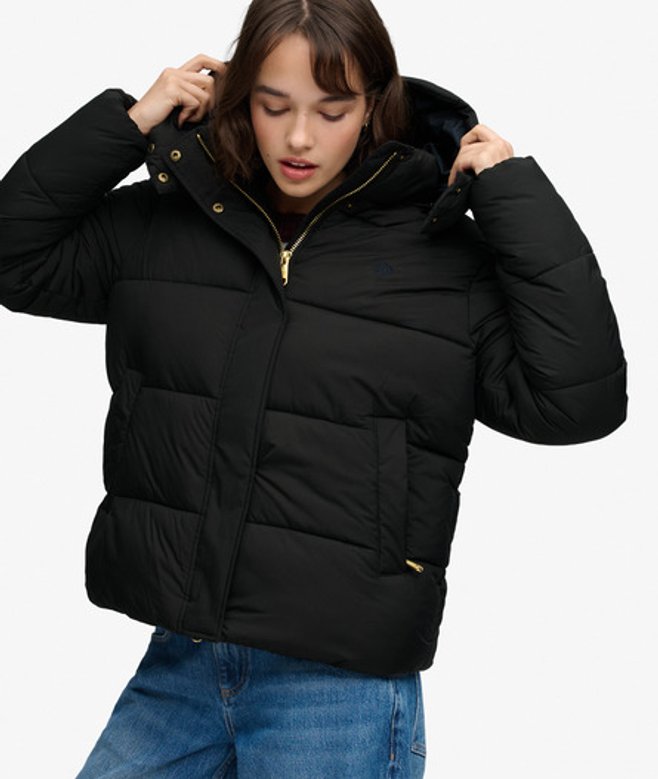 Superdry Premium Ripstop Pufferjas Black