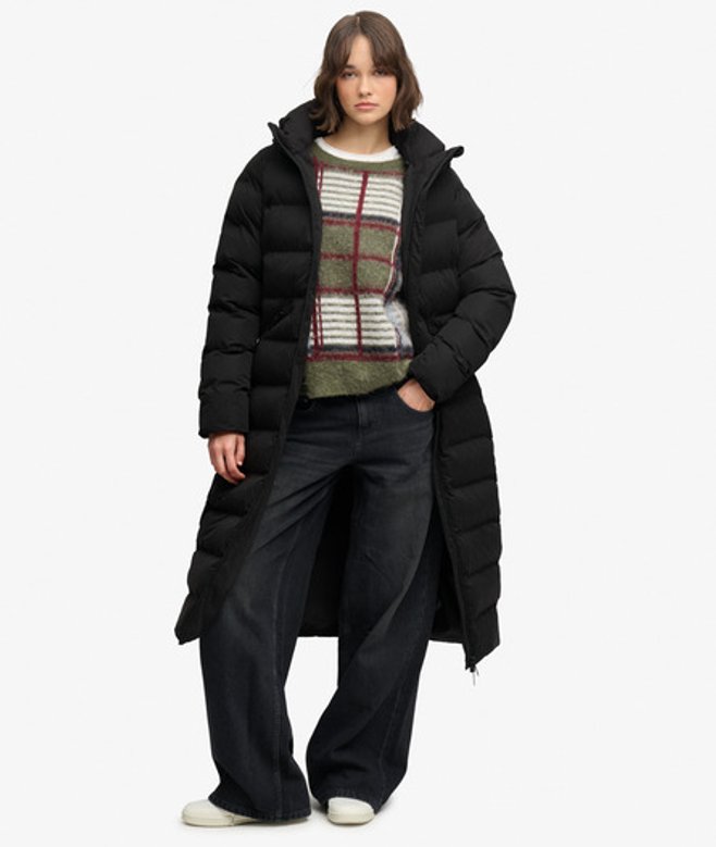 City Longline Microfibre Jas