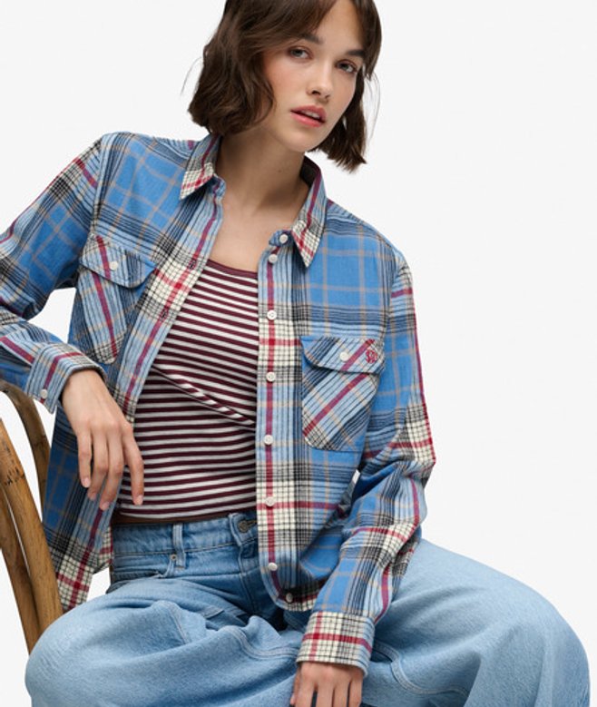 Lumberjack Geruite Flanellen Overhemd