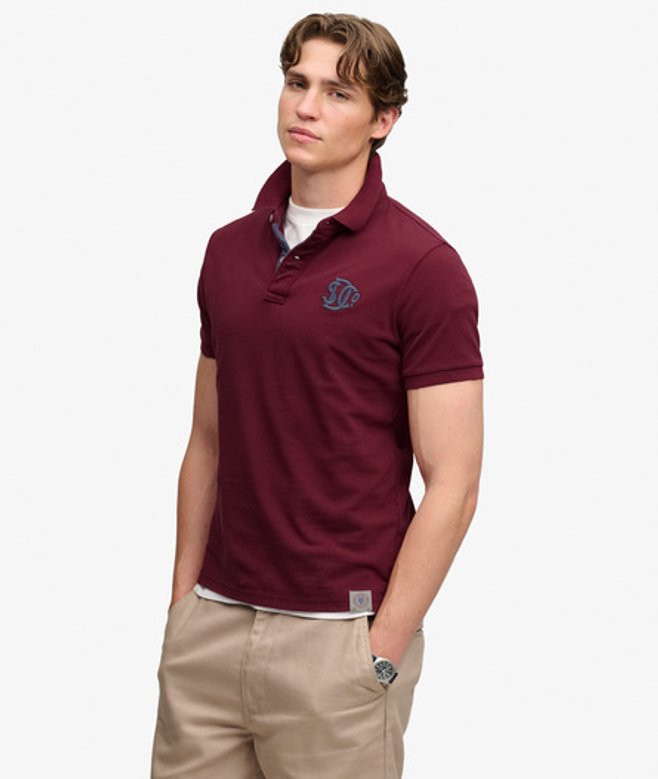 Piqué Monogram Poloshirt