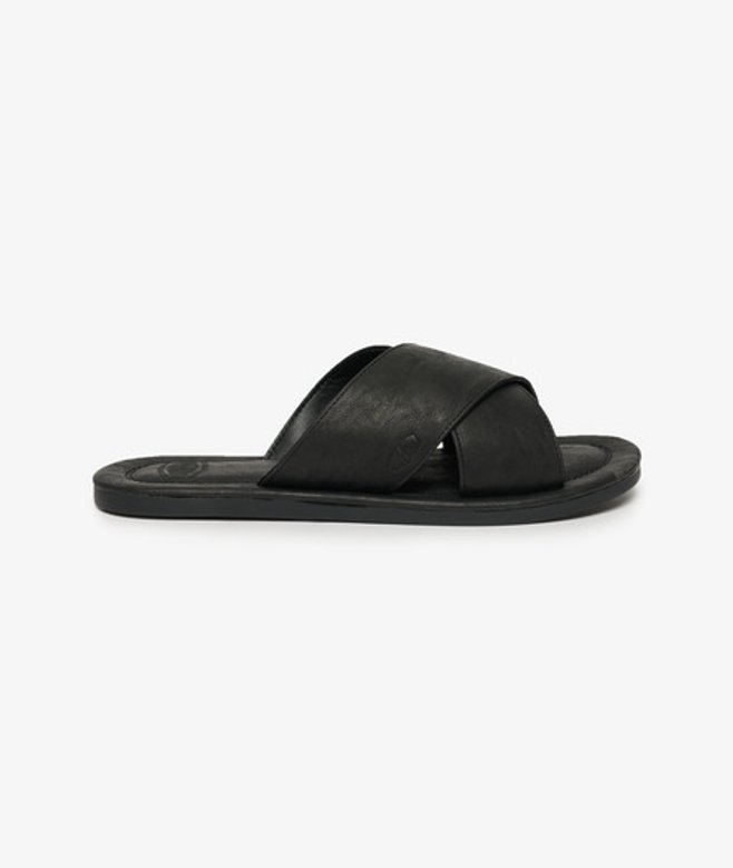 Vintage Slippers met Kruisbanden