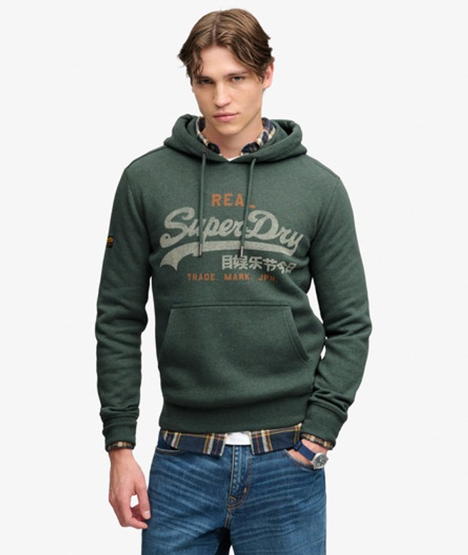 Vintage Logo Heritage Relaxed Hoodie