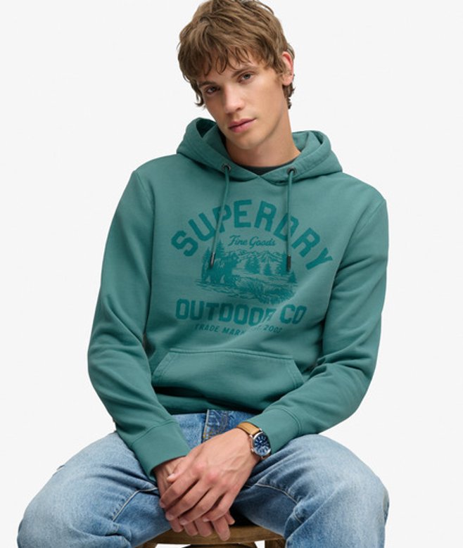 Outdoor Icon Hoodie Relaxed Pasvorm