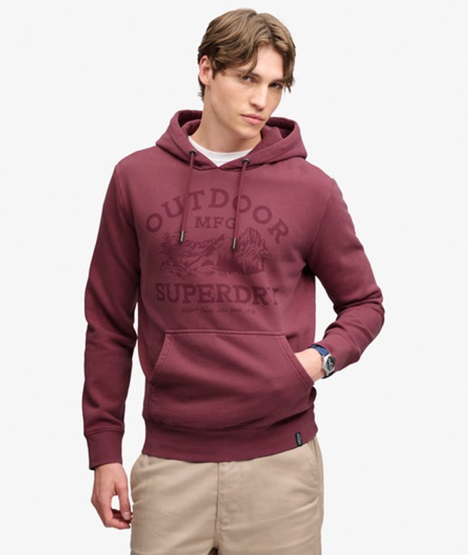 Outdoor Icon Hoodie Relaxed Pasvorm