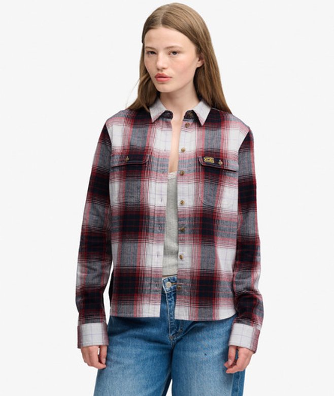 Lumberjack Flanellen Overhemd Relaxed Pasvorm