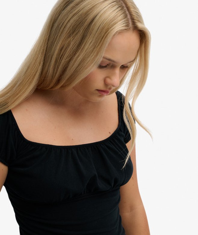 Athletic Essentials Gerimpelde Top