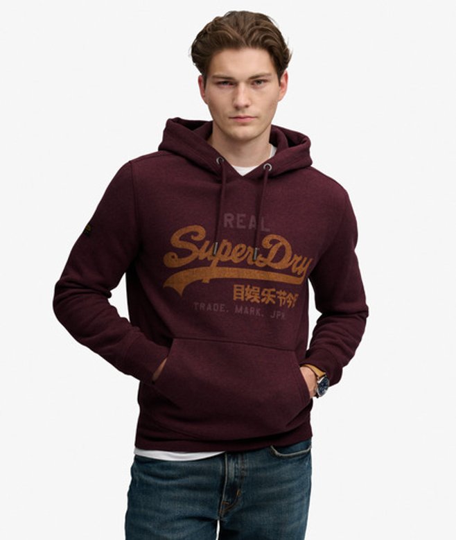 Vintage Logo Heritage Relaxed Hoodie