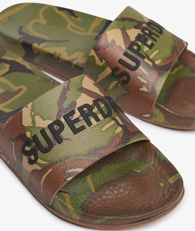 Camo Print Badslippers