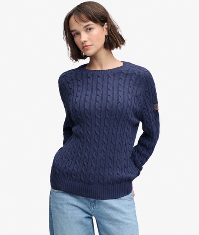 Slouchy Kabeltrui
