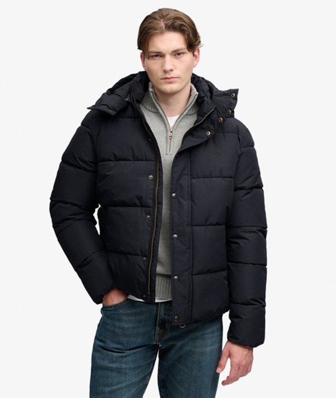 Premium Puffer Jas Met Capuchon