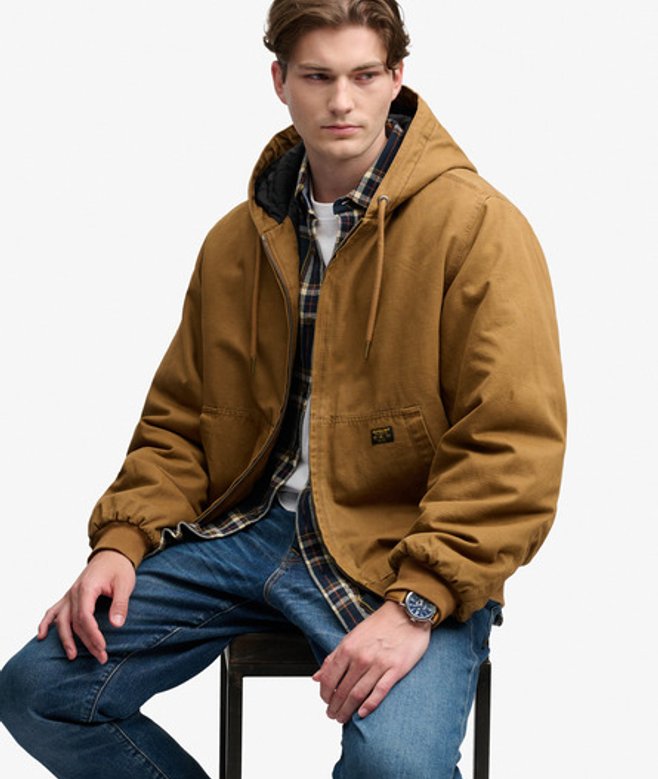 Workwear Bomberjack met Capuchon