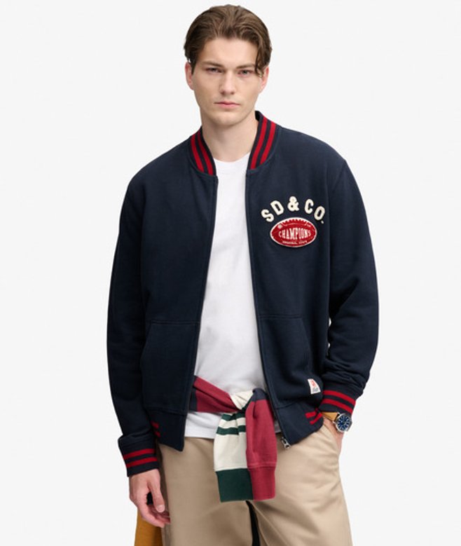 Vintage Athletic Bomber Trainingsjack