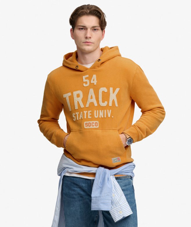 Track Hoodie Relaxed Pasvorm