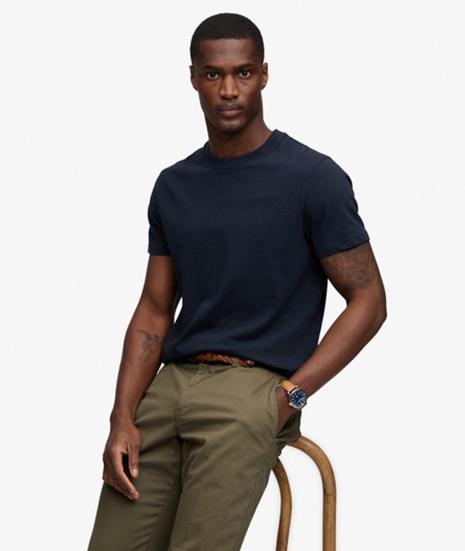 Essential Company Logo Geborduurd T-shirt
