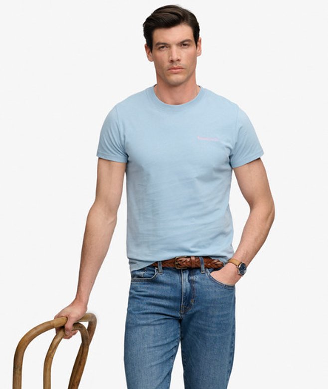 Essential Company Logo Geborduurd T-shirt