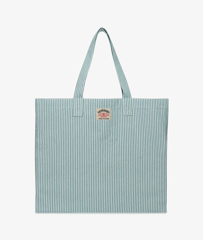 Oxford Stripe Draagtas Normale Pasvorm