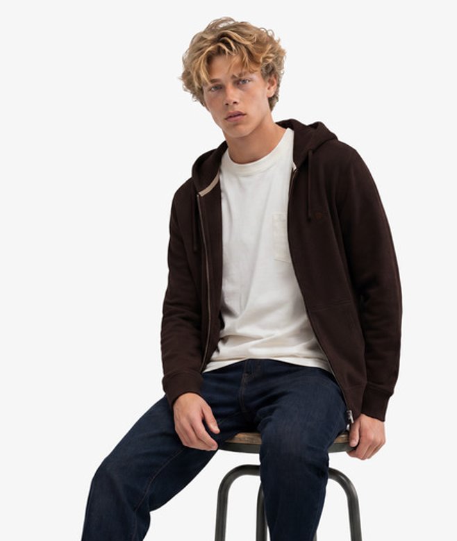 Essential SD Co Logo Zip Hoodie