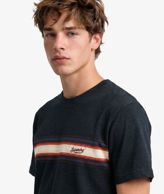 Outdoor Stripe Logo Relaxed T-shirt