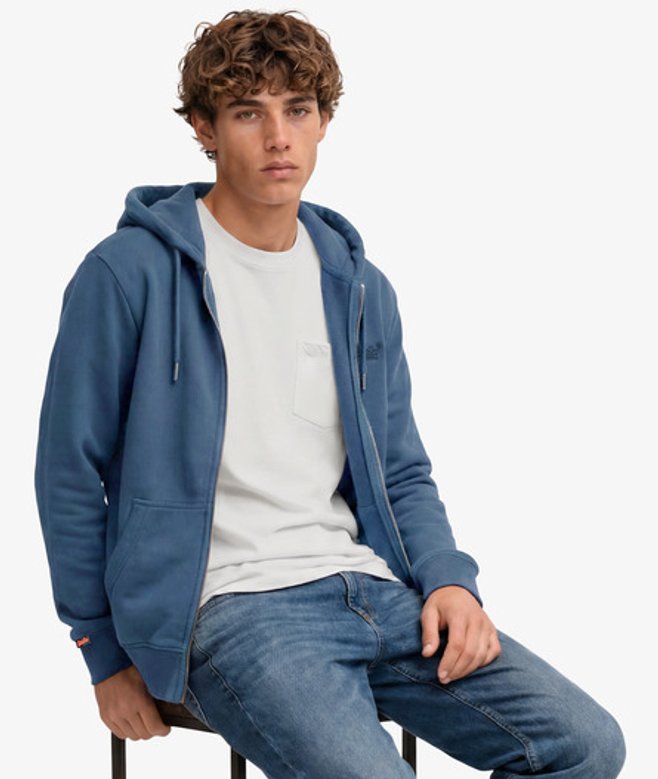 Essential Logo Rits Hoodie