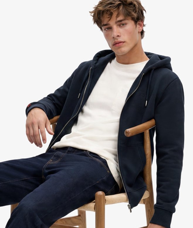 Essential Logo Rits Hoodie
