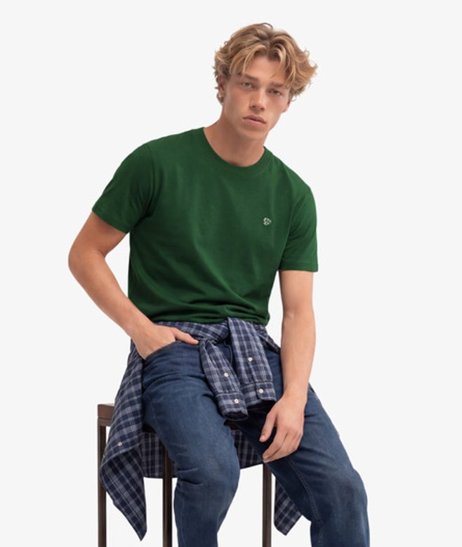 Sd & co Logo Geborduurde T-shirt