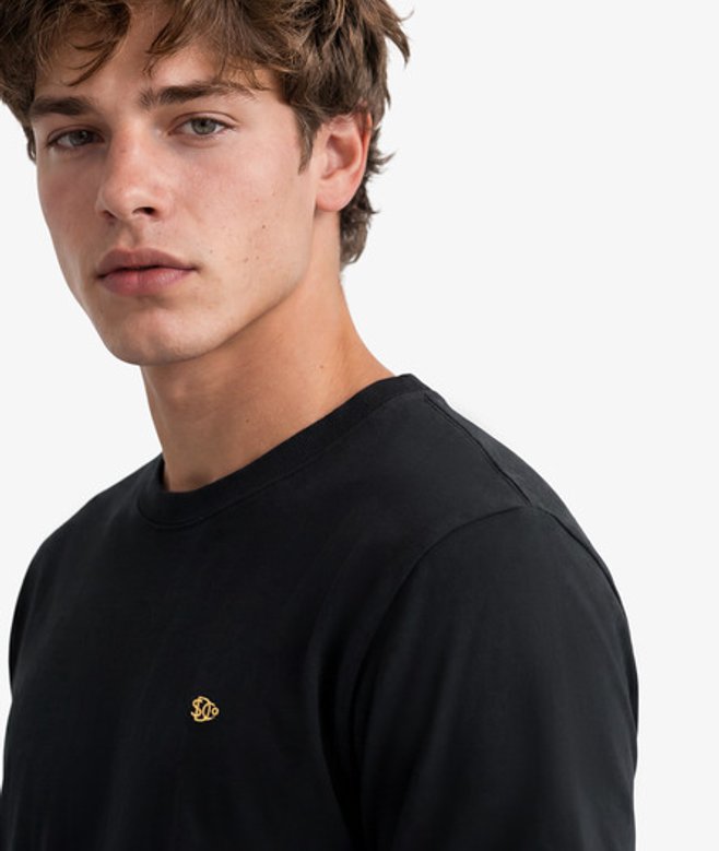 Sd & co Logo Geborduurde T-shirt