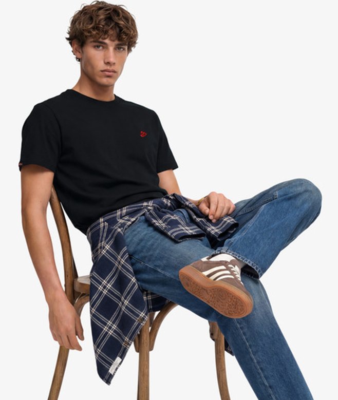 Sd & co Logo Geborduurde T-shirt