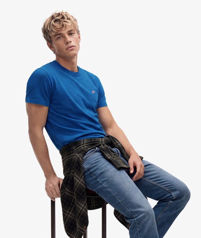 Sd & co Logo Geborduurde T-shirt