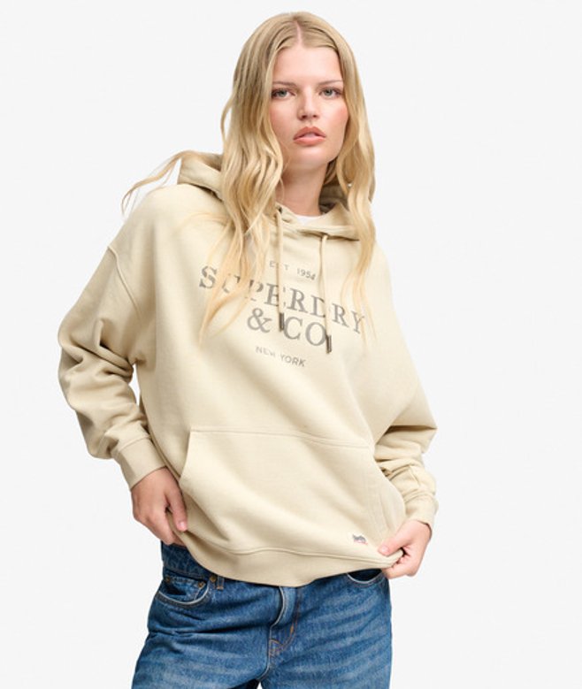 Luxe Casual Hoodie Relaxed Pasvorm